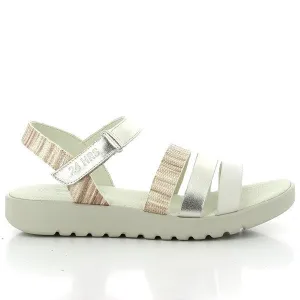 24 Hrs 23256 Silver Slingback Sandals
