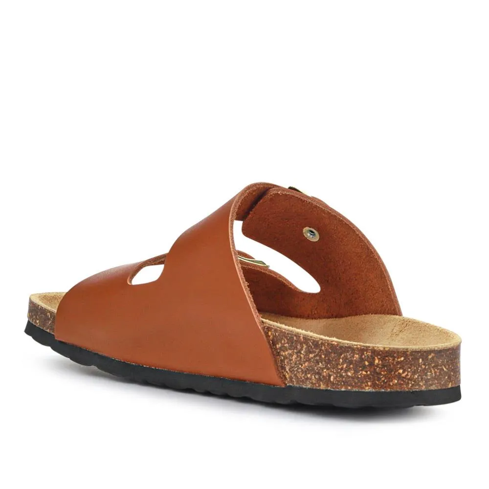 All-Leather Casual Mule Sandals - PATRI39010 / 326 633