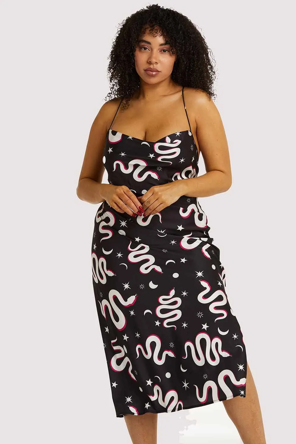 Black Moon Snake Dress
