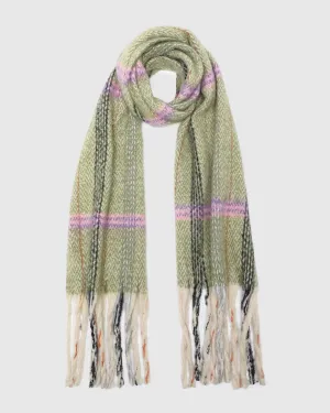 Bristol Scarf in Pistachio by Louenhide