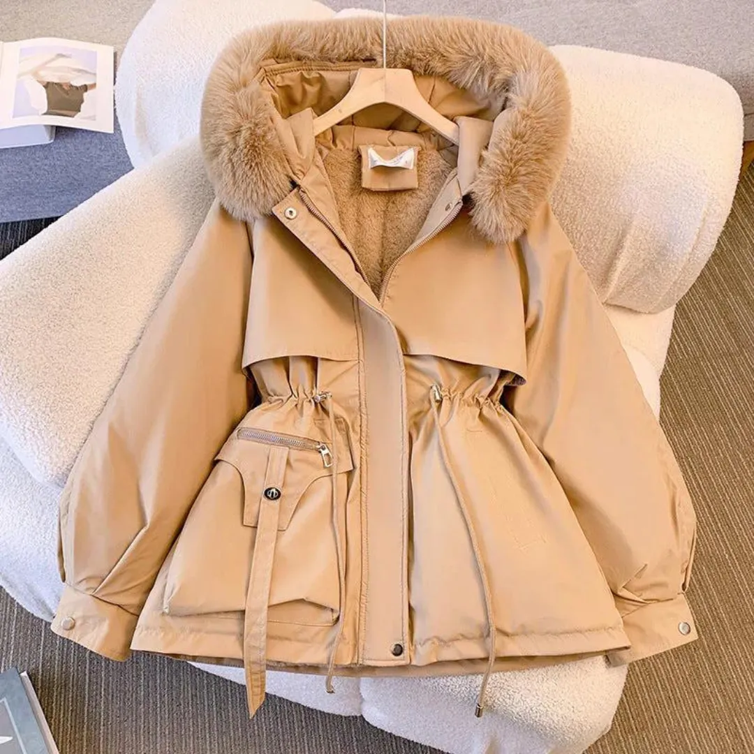 Chloe | Stylish Fur-Collared Winter Jacket