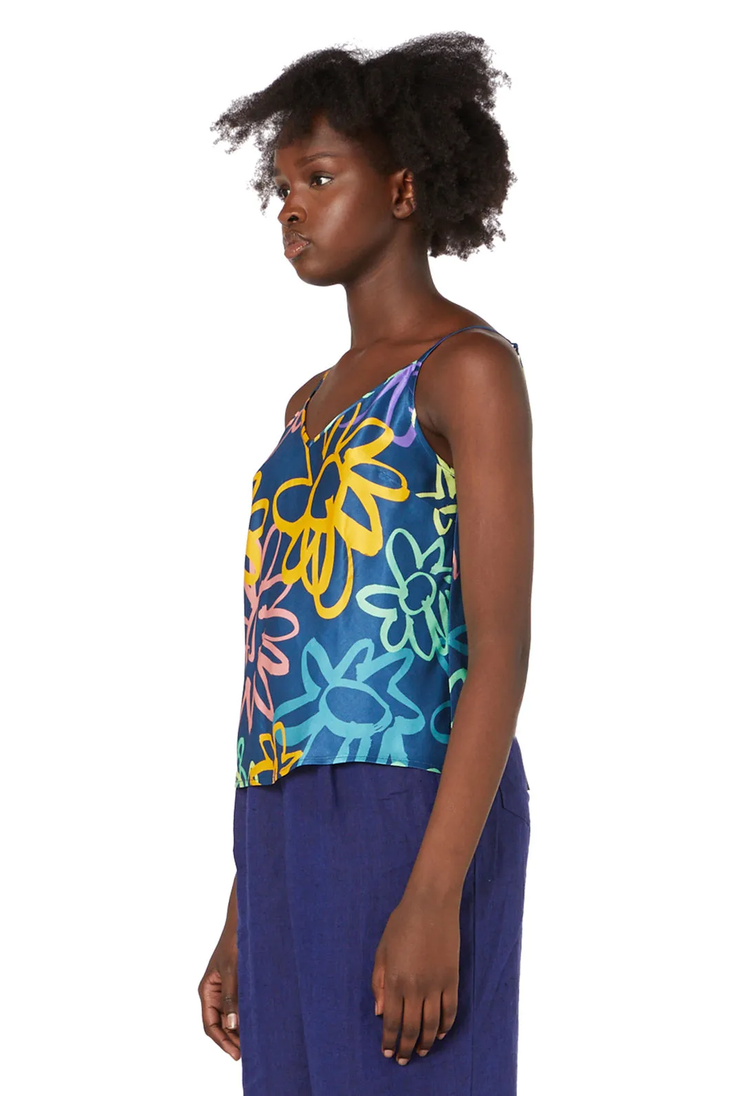 Daisy Crush Slip Tank