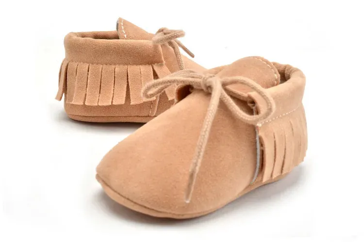 Fringe Baby Moccasins