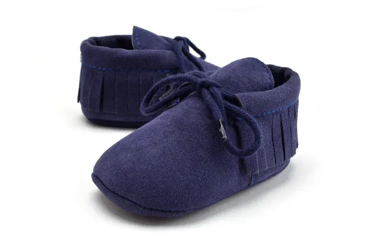 Fringe Baby Moccasins