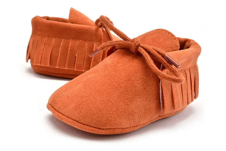 Fringe Baby Moccasins