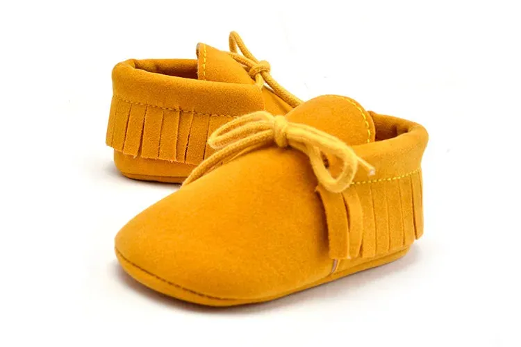 Fringe Baby Moccasins