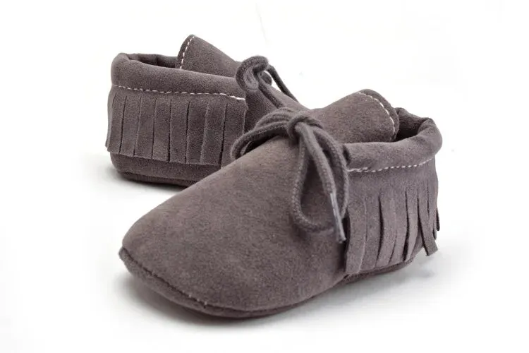 Fringe Baby Moccasins