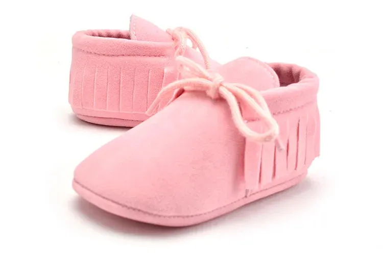 Fringe Baby Moccasins