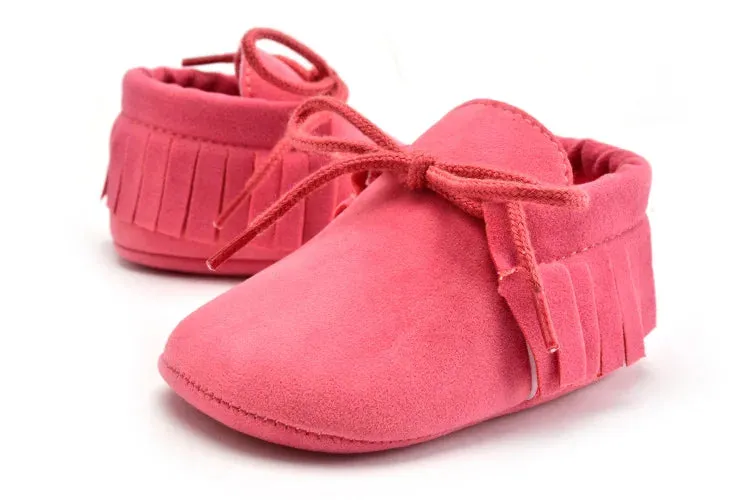 Fringe Baby Moccasins
