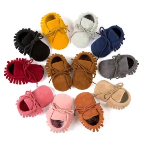 Fringe Baby Moccasins