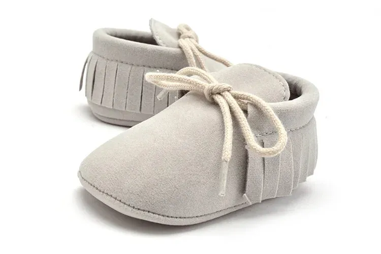 Fringe Baby Moccasins