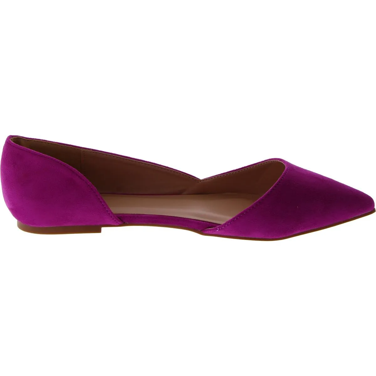 Journee Collection Womens Pointed Toe Slip On D'Orsay