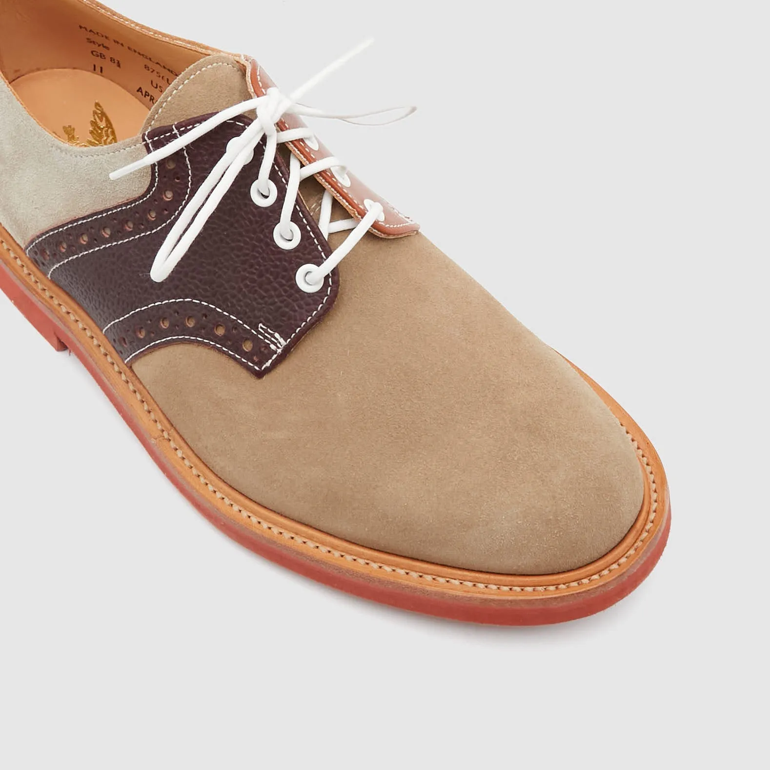 Mark McNairy Multi Section Derby Shoes