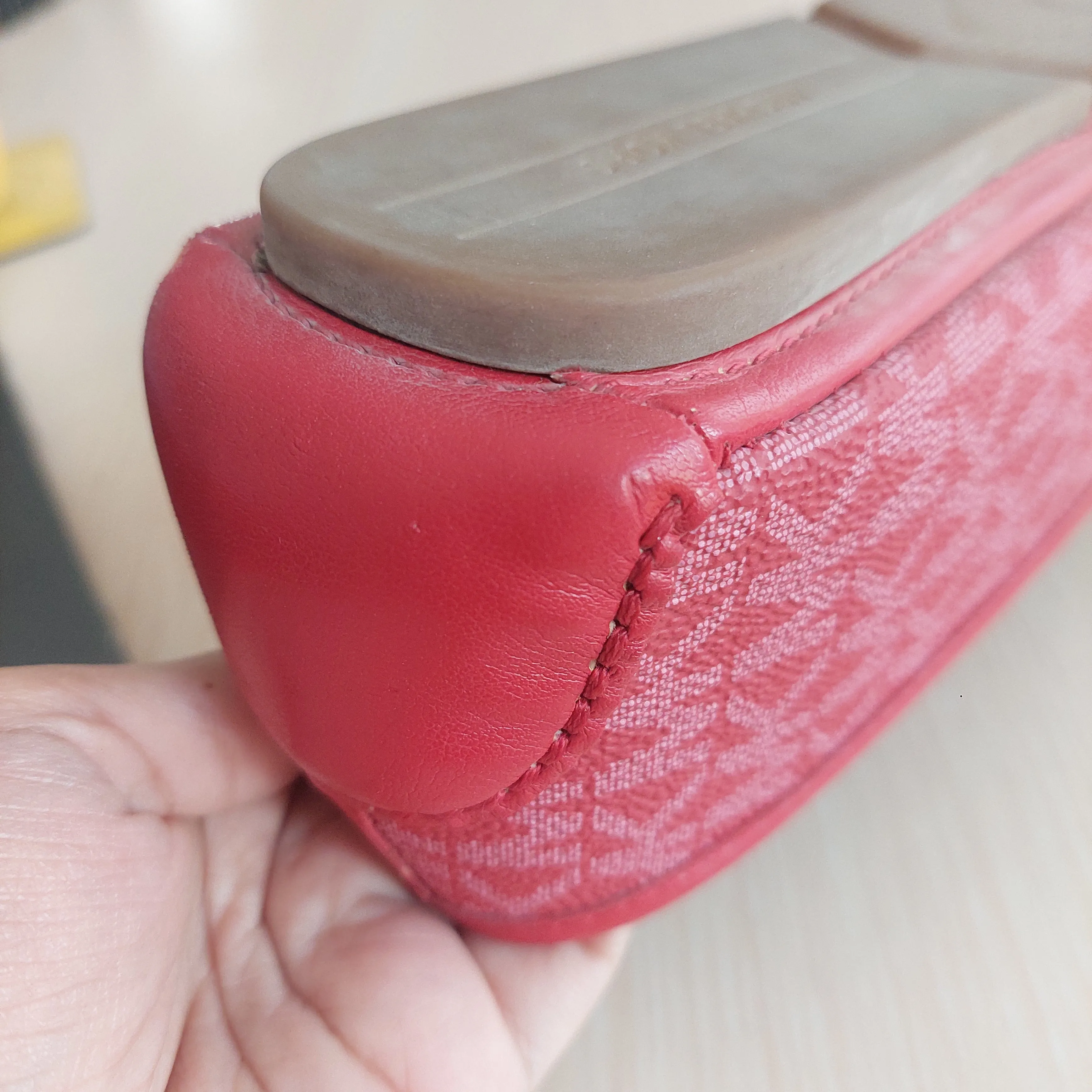 Michael Kors Pink Leather 'Fulton' Loafers | Pre Loved |