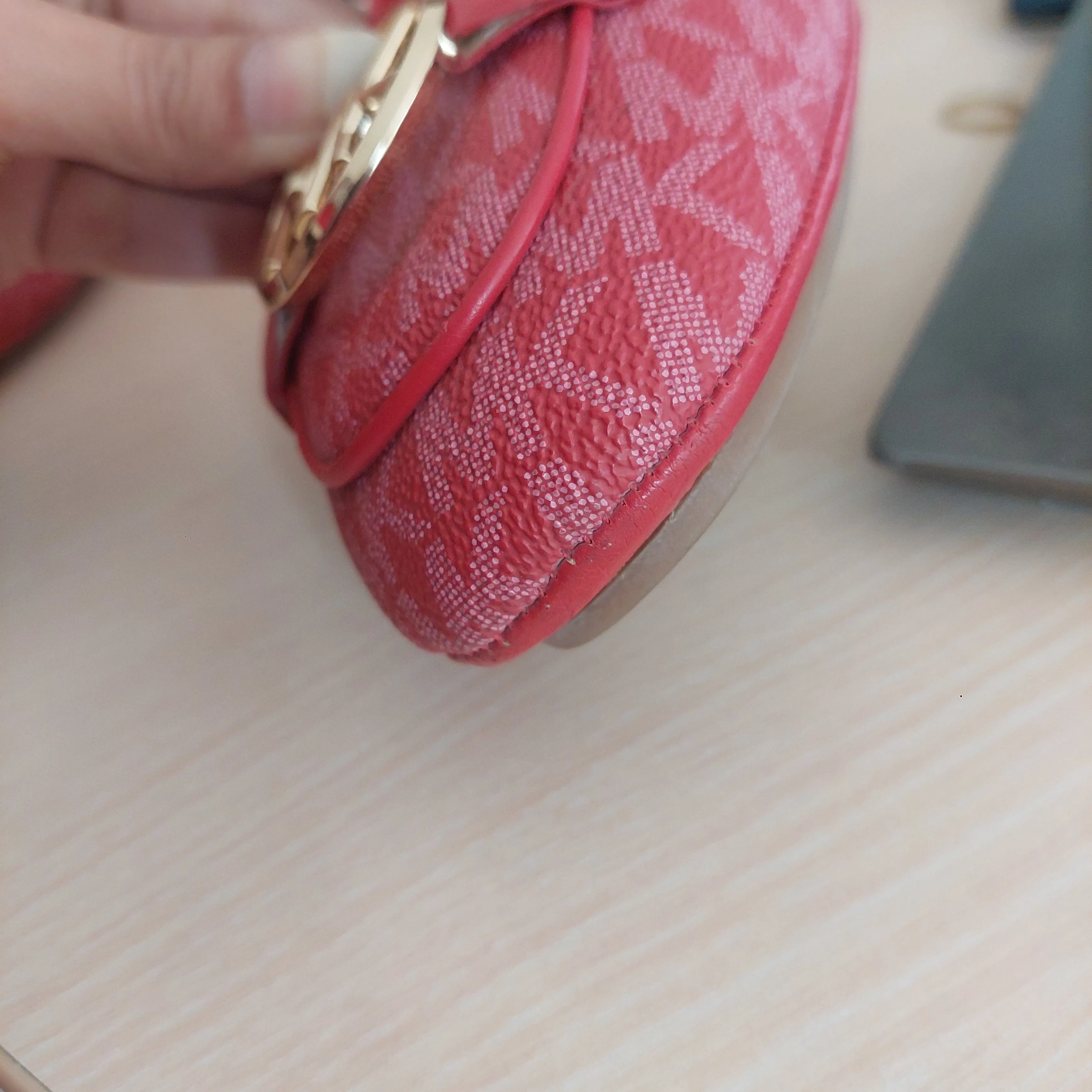 Michael Kors Pink Leather 'Fulton' Loafers | Pre Loved |