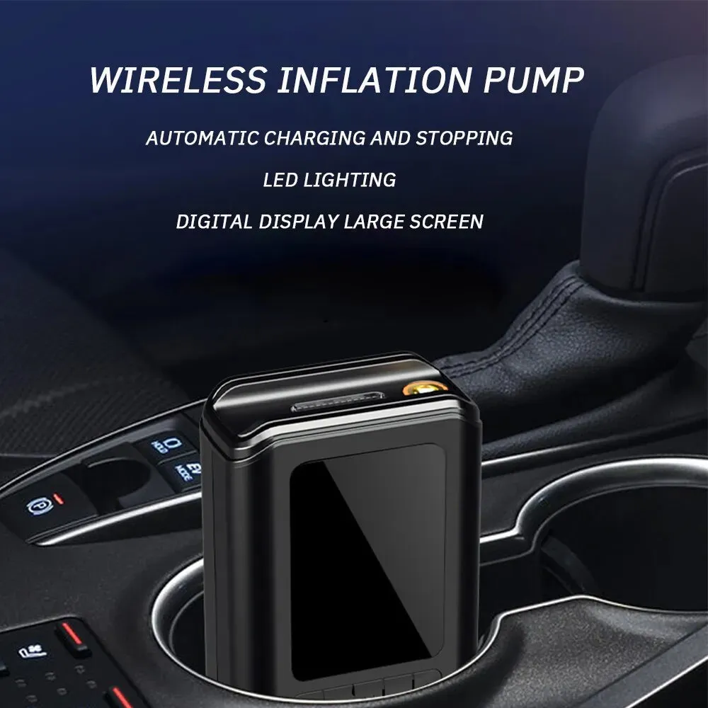 Multifunctional Rechargeable Digital Display Wireless Air Pump