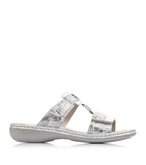 Rieker Women's Regina Sandals- Metallic