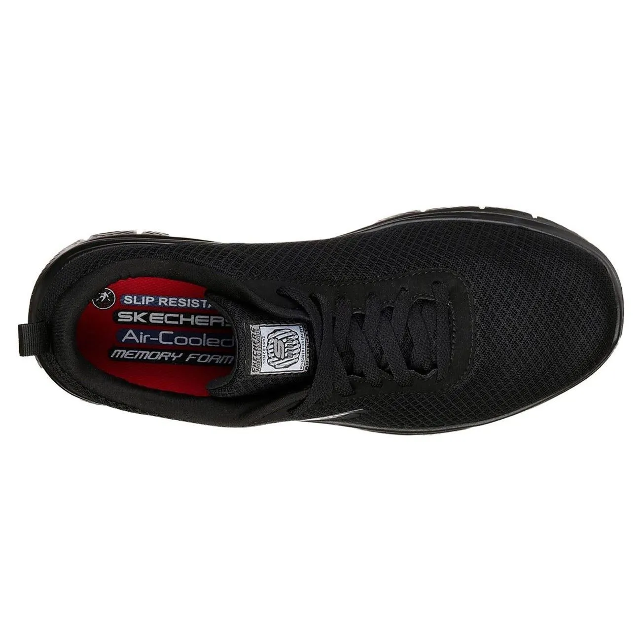 Skechers (77125EC) Mens Flex Advantage-Bendon Sr in Black Size 6 to 13