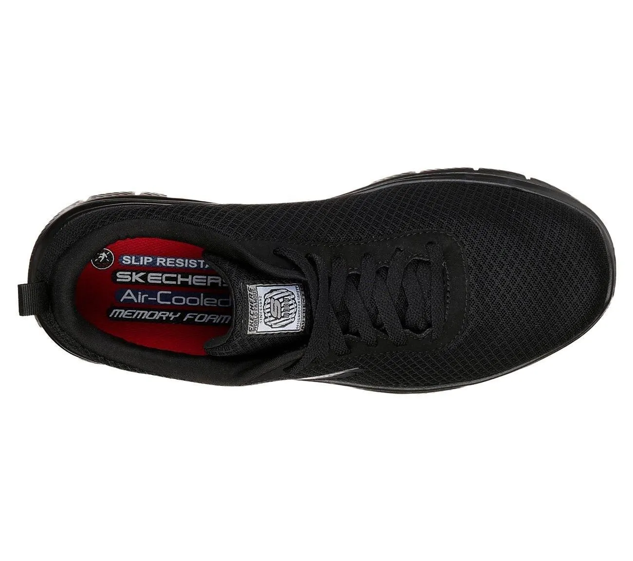 Skechers (77125EC) Mens Flex Advantage-Bendon Sr in Black Size 6 to 13