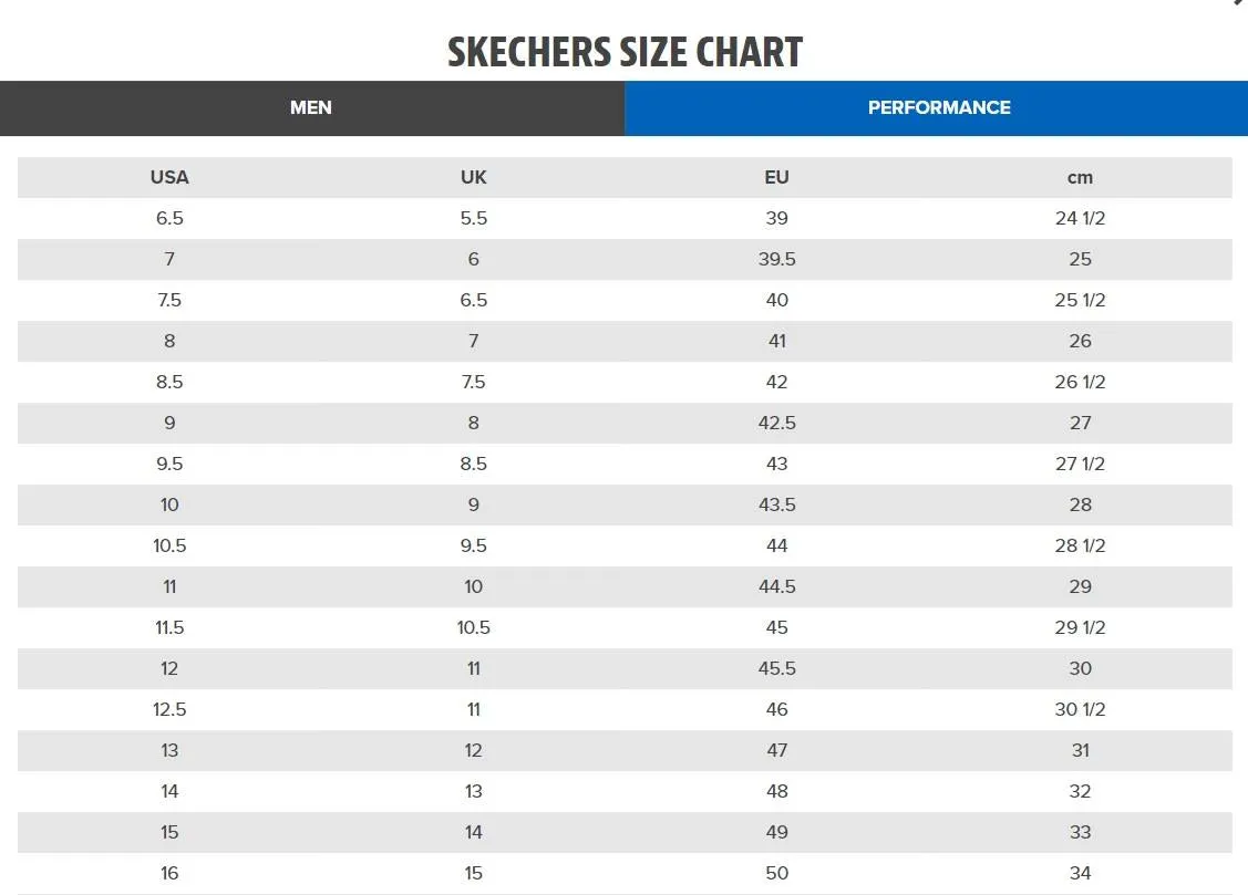 Skechers (GAR200000EC) Mens Fannter in UK 6 to 12