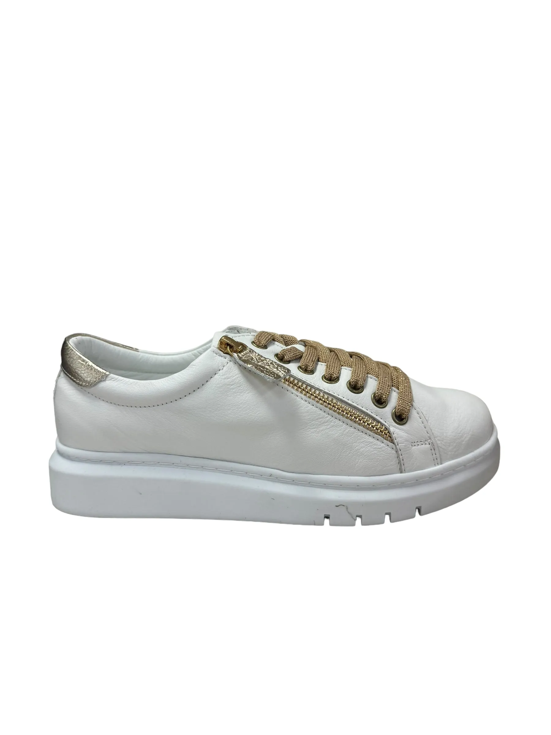 Tatter - White/ Gold