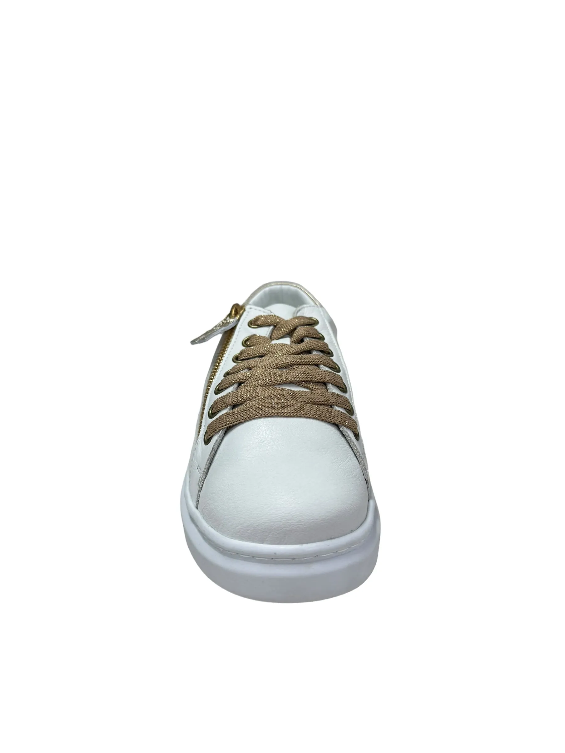 Tatter - White/ Gold