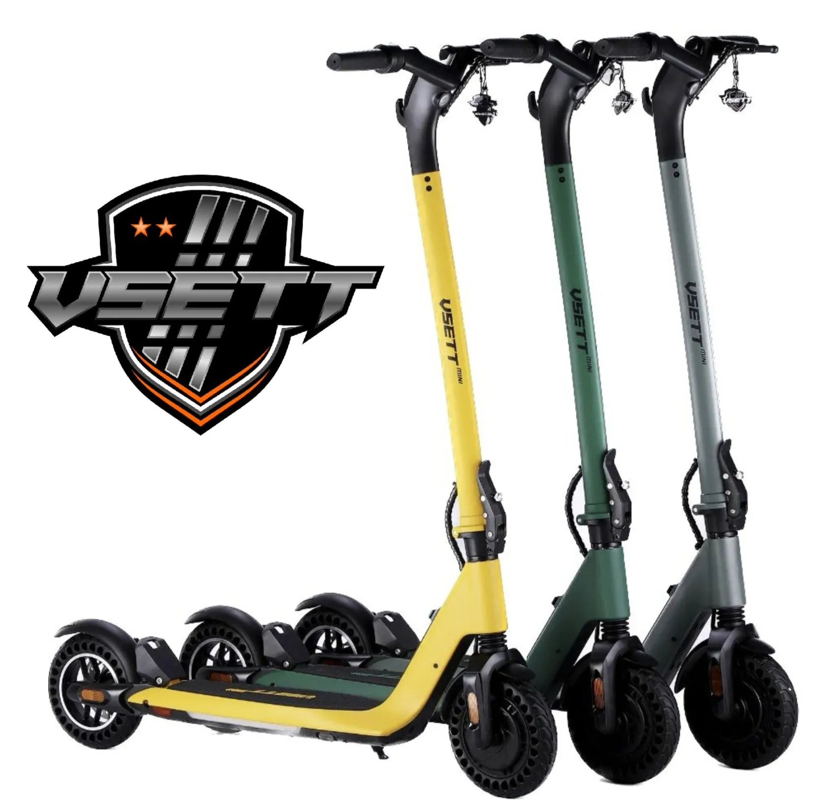 VSETT Mini Electric Scooter 36V 7.8Ah 350W