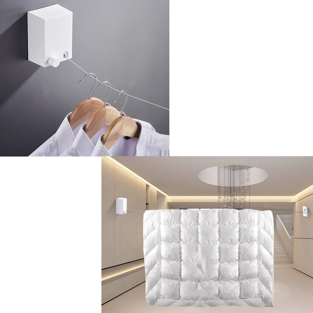 Wall Mounted Retractable Washing Line
