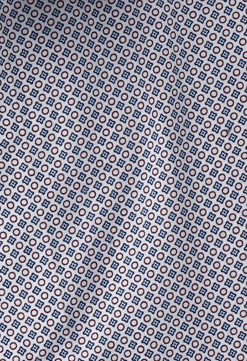 White printed shirt / Marcopolo 102382-01