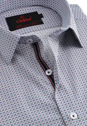 White printed shirt / Marcopolo 102382-01