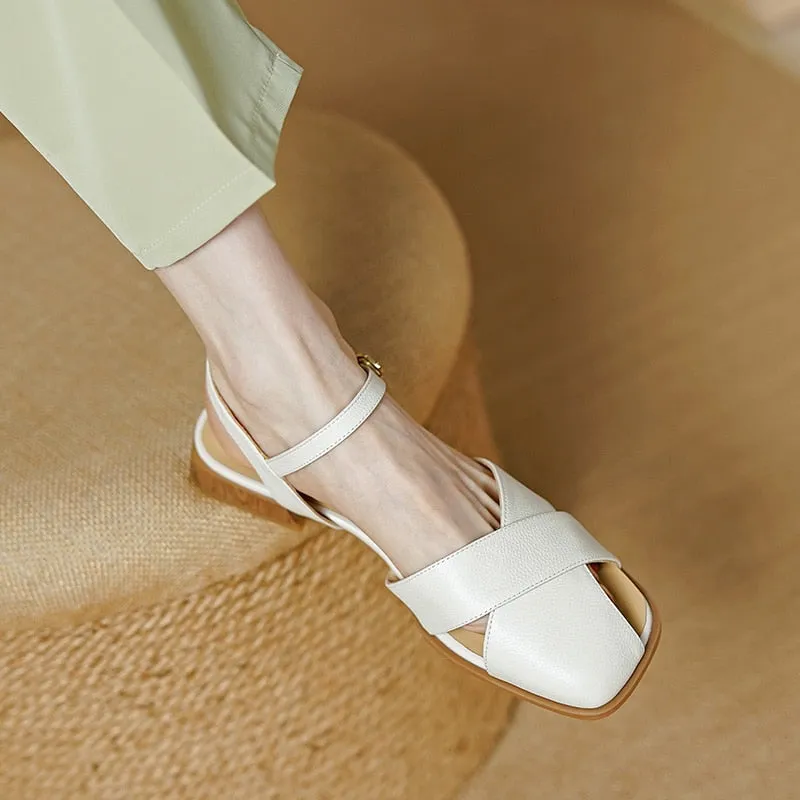 Women Sandals Office Ladies Casual Pumps Concise Fashion